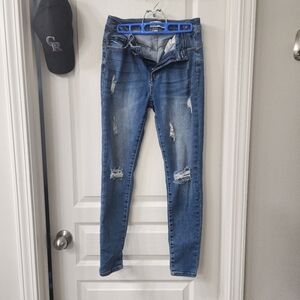 BUNDLE 3 PAIR OF JEANS American Eagle Outfitters Ripped Blue Skinny Jeans